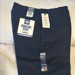 Men’s Dockers 32 x 34 Signature Men's Classic Fit Pants - Navy